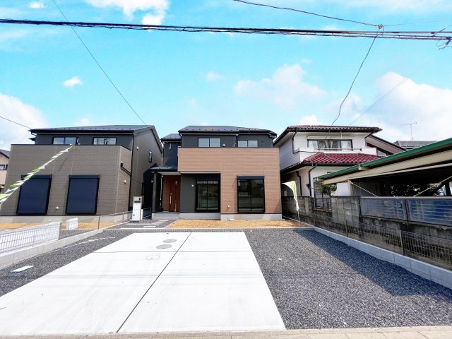 LIGNAGE伊勢崎市境下武士22-1期　新築住宅3号棟の外観