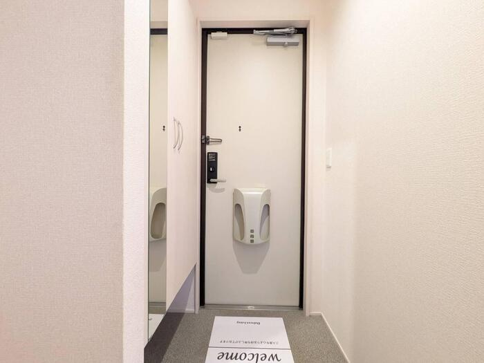 グランレーヴ壱番館の玄関