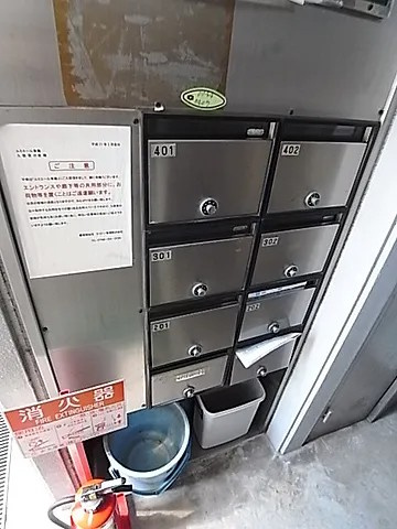 ルミエール東灘の玄関