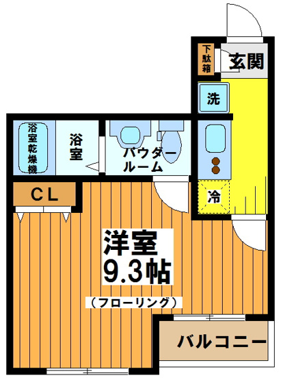 【間取り】 | クラスタ笹塚