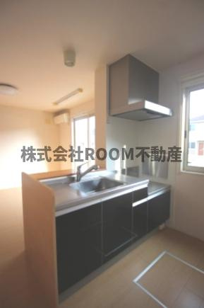 SOHO’S吉尾　A棟のキッチン|キッチンです