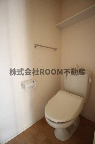 SOHO’S吉尾　A棟のトイレ|コンパクトで使いやすいトイレです