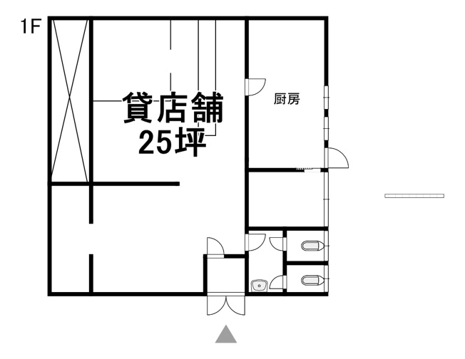 【間取り】 | 本町東貸店舗