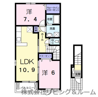 【間取り】 | シェルト　ストーリア・Ⅰ