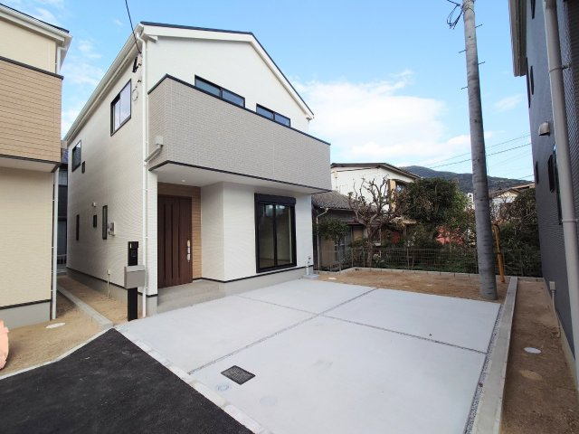 ケイアイ Fit－フィット－小倉南区若園2丁目１期　【小倉南区　新築戸建て】の外観|優しい色合いの外観です♪　【小倉南区　新築戸建て】