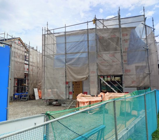 ケイアイ Fit－フィット－小倉南区若園2丁目１期　【小倉南区　新築戸建て】の外観|現地撮影　2023,9,18　ケイアイ Fit－フィット－小倉南区若園１期　【小倉南区　新築戸建て】