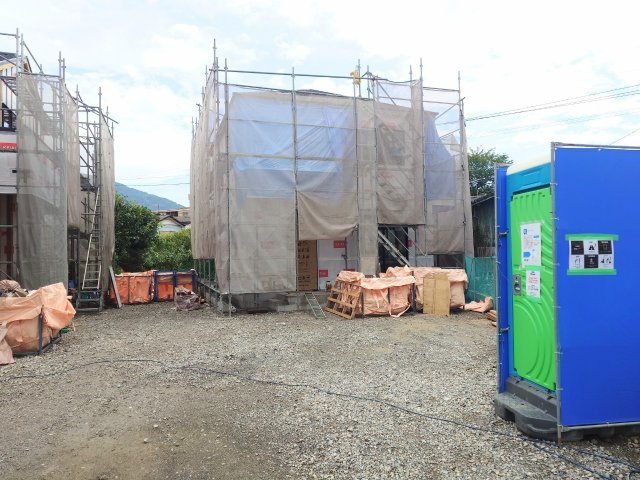 ケイアイ Fit－フィット－小倉南区若園2丁目１期　【小倉南区　新築戸建て】の駐車場|現地撮影　2023,9,18　ケイアイ Fit－フィット－小倉南区若園１期　【小倉南区　新築戸建て】