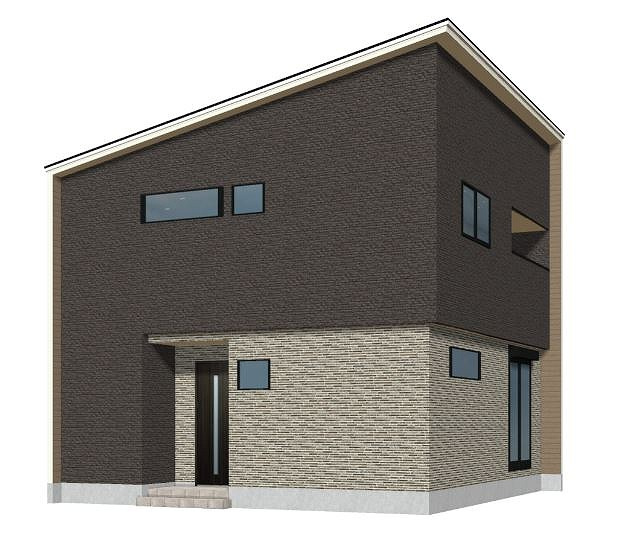 ★55周年記念モデル★SUN COURT－サンコート－小倉南区横代北町1丁目　【小倉南区　新築戸建て】の外観パース|★55周年記念モデル★SUN COURT－サンコート－小倉南区横代北町1丁目　【小倉南区　新築戸建て】