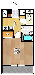 アスタリスク日吉の間取り