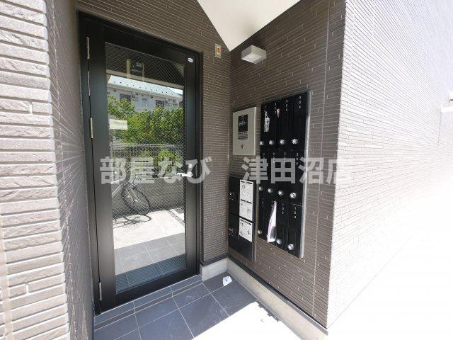 AJ津田沼Ⅳのエントランス|落ち着いたエントランスです