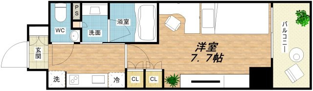 【間取り】 | ザ・パークハビオ江坂公園