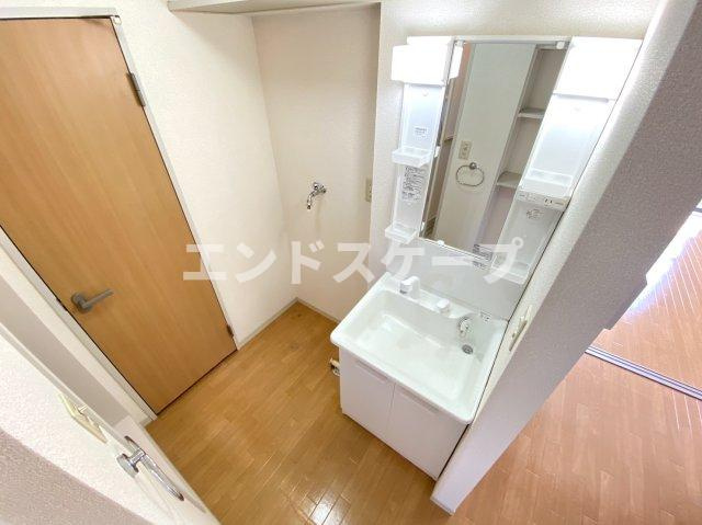 チェリーハイツ　Aの洗面所|高崎、前橋エリアのお部屋探しはエンドスケープまで！お客様の理想お聞かせ下さい♪