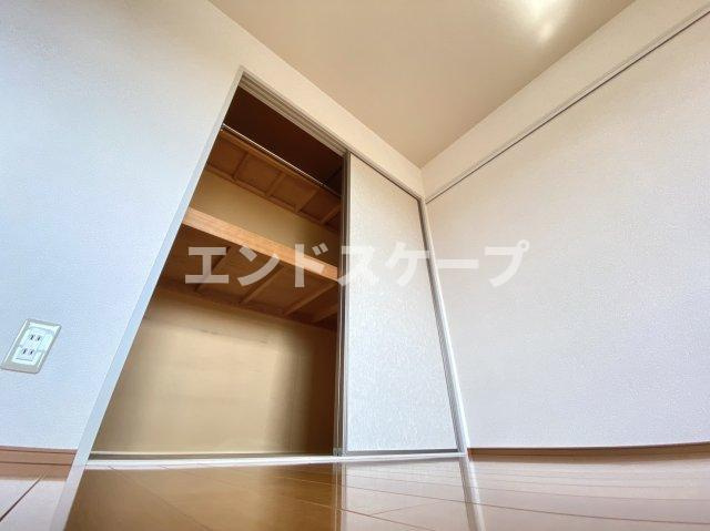 チェリーハイツ　Aの収納|高崎、前橋エリアのお部屋探しはエンドスケープまで！お客様の理想お聞かせ下さい♪