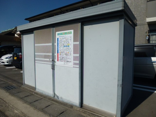 倉敷市大内のアパートのその他共用部分|敷地内ゴミＳＴ・当番なし。