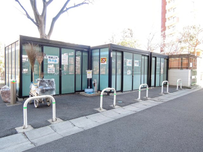 【その他共用部分】 | 南永田団地1-3号棟 | 敷地内ゴミ置き場です。