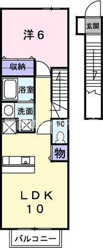 【間取り】 | リブ・シンヴィレッジⅣ