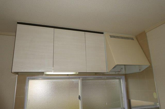 ルボアール２１Ｂのキッチン|キッチン上収納