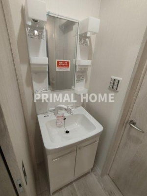 【洗面所】 | アルジェネーロ三ッ沢 | 使いやすい洗面所です