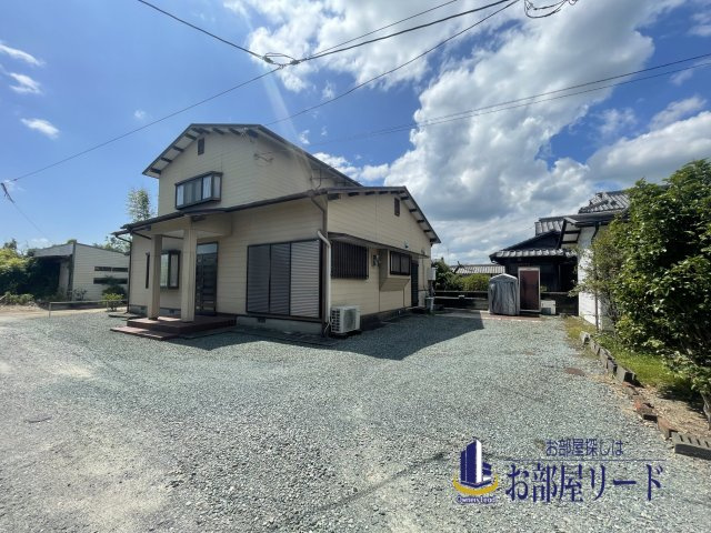 安武町武島戸建の前面道路含む現地写真