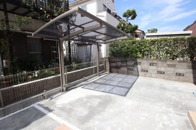 屋根付き駐輪場