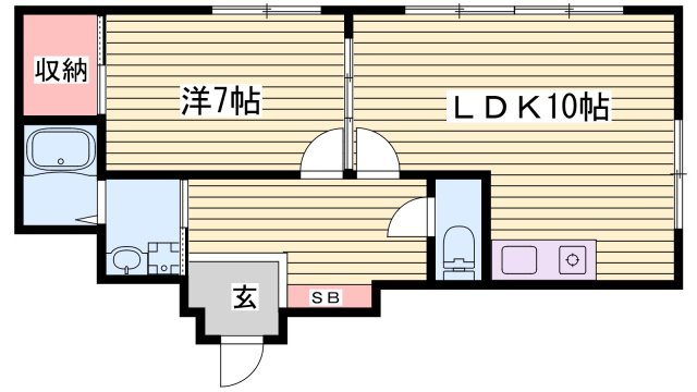 ＫＥＩマンションの間取り