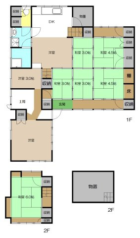 【間取り】 | 中古一戸建　高知市介良乙