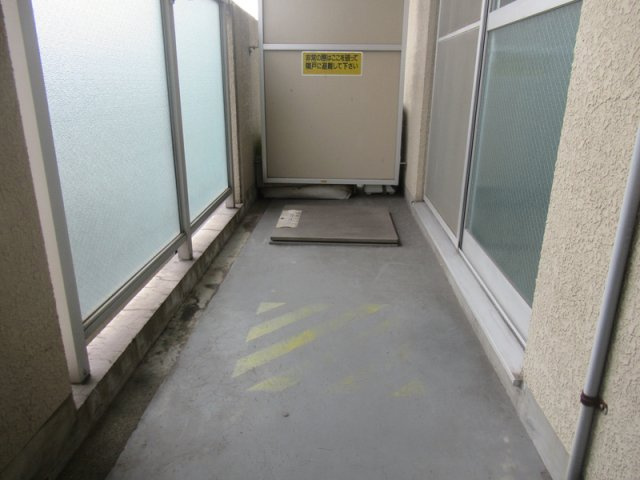 青山ＮＫマンションのバルコニー