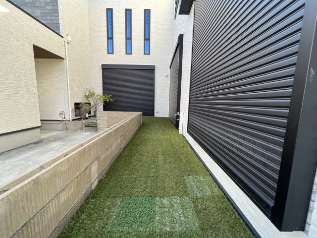 町坪戸建てのバルコニー