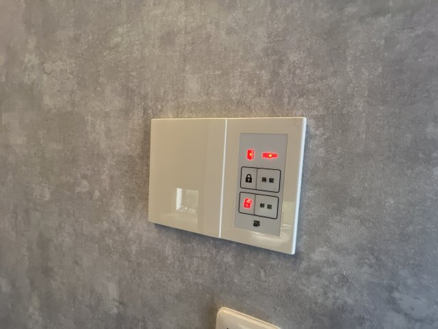 町坪戸建てのセキュリティ