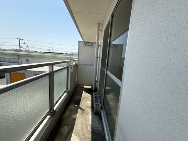 ライフタウンのバルコニー