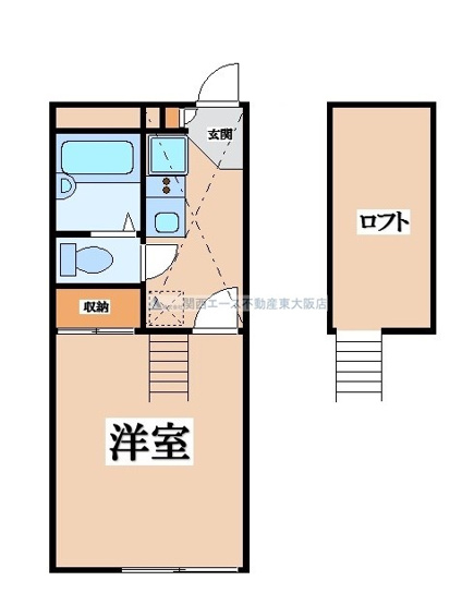 【間取り】 | レオパレスブラウニー