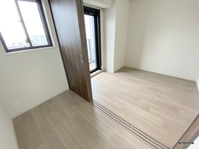 バウスフラッツ新大阪　仲介手数料無料の寝室