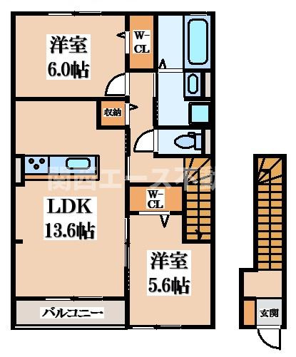 【間取り】 | ファミールD希Ⅲ
