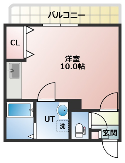 【間取り】 | 【CP対象】パティオ竹善 | 間取りです