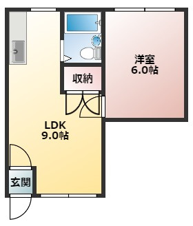 【間取り】 | 【CP対象】セブン南郷 | 間取りです