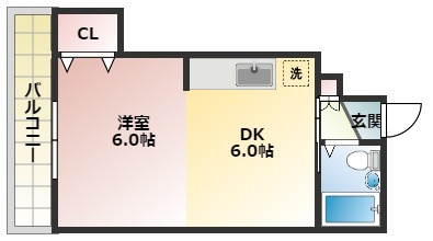 【間取り】 | 【CP対象】ロイヤルコート円山 | 間取りです