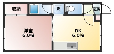 【間取り】 | 【CP対象】アドバンスコーポA | 間取りです