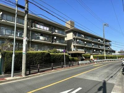 【外観】 | リリーハイツ陽明【仲介手数料無料】陽明小学校　汐路中学校 | リノベーション済み
保証付きマンションです