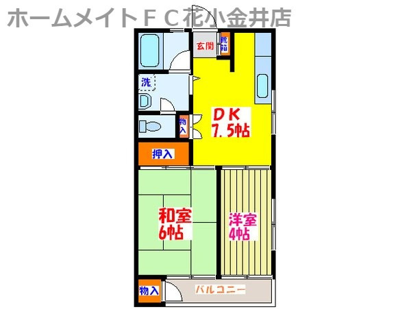 【間取り】 | コーポラス品川