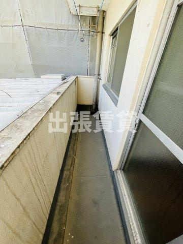 仲介手数料0円！向陽ビルのバルコニー