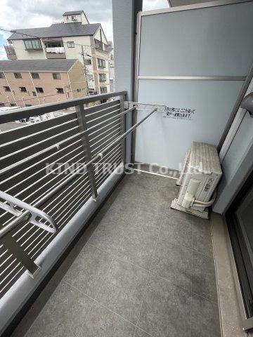 セオリー天神橋アベニールのバルコニー|落ち着いた時間を過ごせるバルコニーです