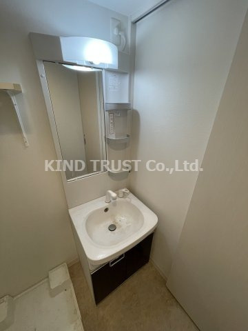 セオリー天神橋アベニールの洗面所|洗面所です