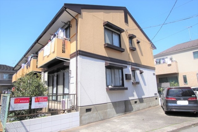 ２階建て軽量鉄骨アパート