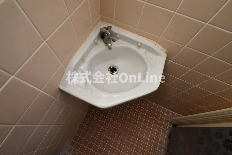 門野マンションA棟の洗面所