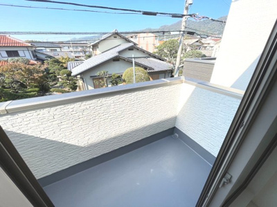 【バルコニー】 | 箕面市西小路２丁目貸家Ⅱ期