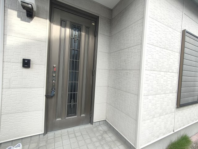 徳力貸家のエントランス