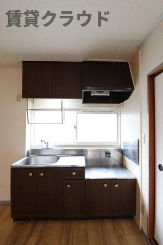 メゾンブランシュ弐番館のキッチン|きれいなキッチンです