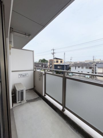キャッスル常滑　南棟のバルコニー