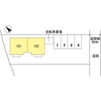 【区画図】 | ラ・メゾン・ド・ハセナカ