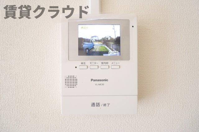 フラワーコーポのセキュリティ|TVモニターホン付きでセキュリティ面も安心！